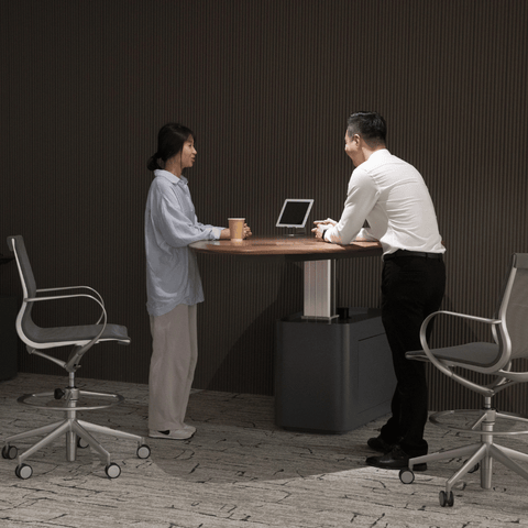 Arise Modern Collaborative Electric Standing Meeting Table