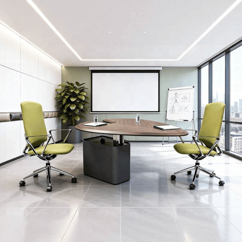 Arise Modern Collaborative Electric Standing Meeting Table