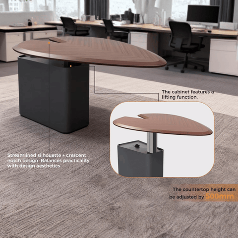 Arise Modern Collaborative Electric Standing Meeting Table