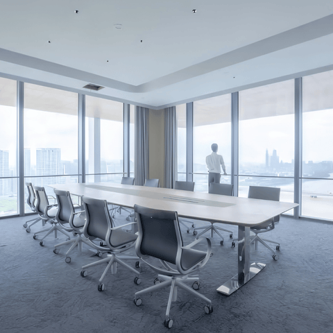 Arise Premium Electric Standing Conference Table