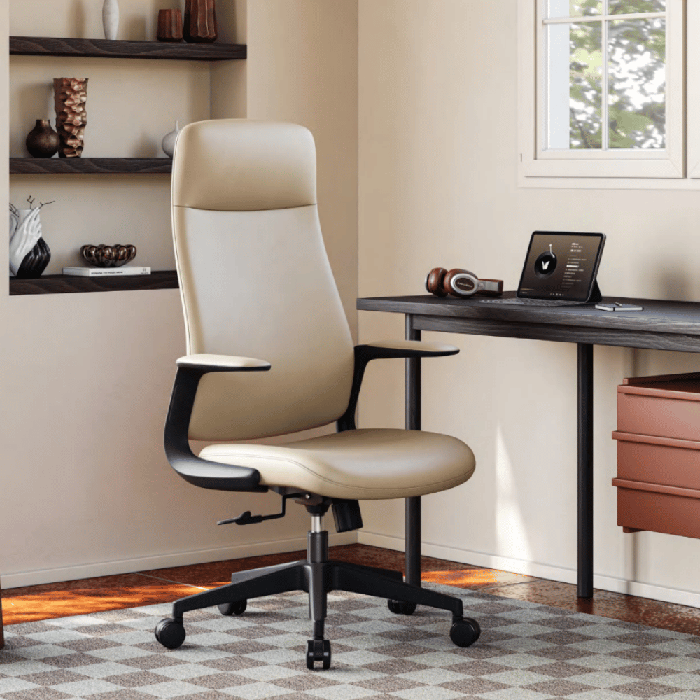 Ark High Back Office Leather Executive Chair