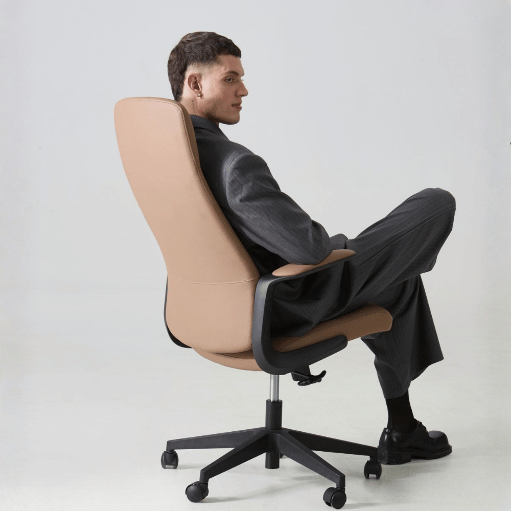 Ark High Back Office Leather Executive Chair