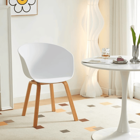 Arlo-A Modern Minimalistic Plastic Dining Chair