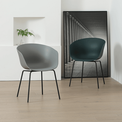 Arlo-A Modern Minimalistic Plastic Dining Chair