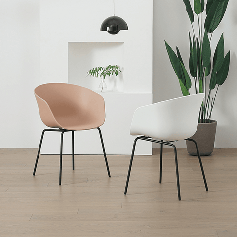 Arlo-A Modern Minimalistic Plastic Dining Chair