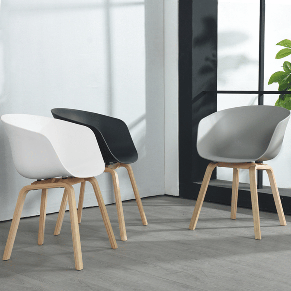 Arlo-A Modern Minimalistic Plastic Dining Chair