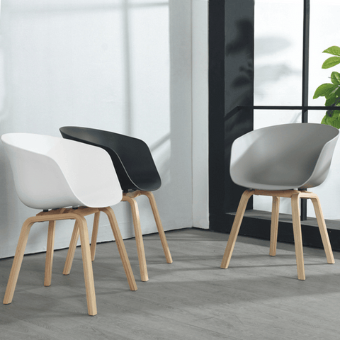Arlo-A Modern Minimalistic Plastic Dining Chair