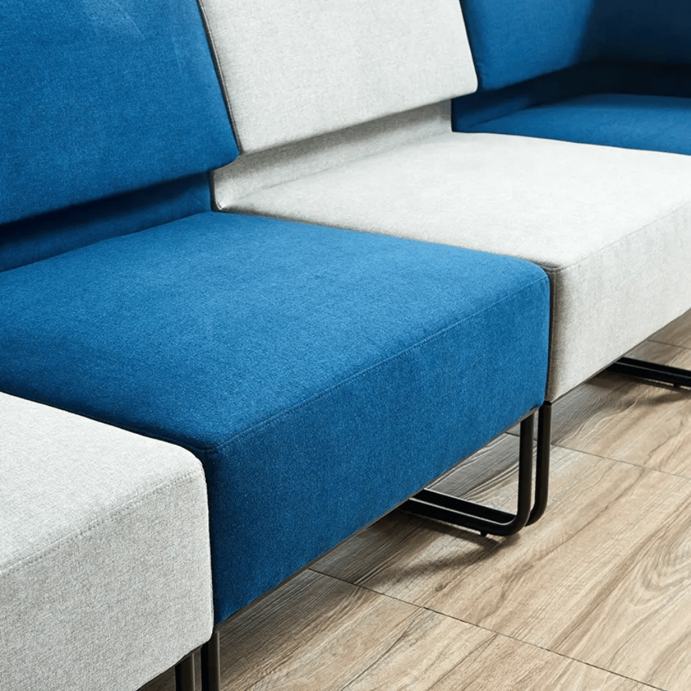 Armless Module Sofa Armless Modern Modular Sectional Lounge Sofa Set – Gavisco Office ...