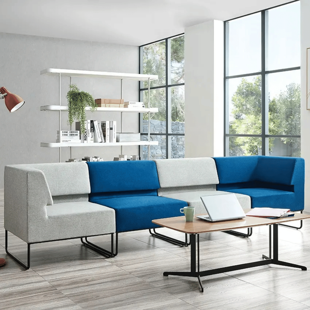 Armless Module Sofa Armless Modern Modular Sectional Lounge Sofa Set – Gavisco Office ...