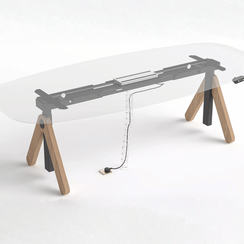 Arthur Modern Electric Standing Conference Table