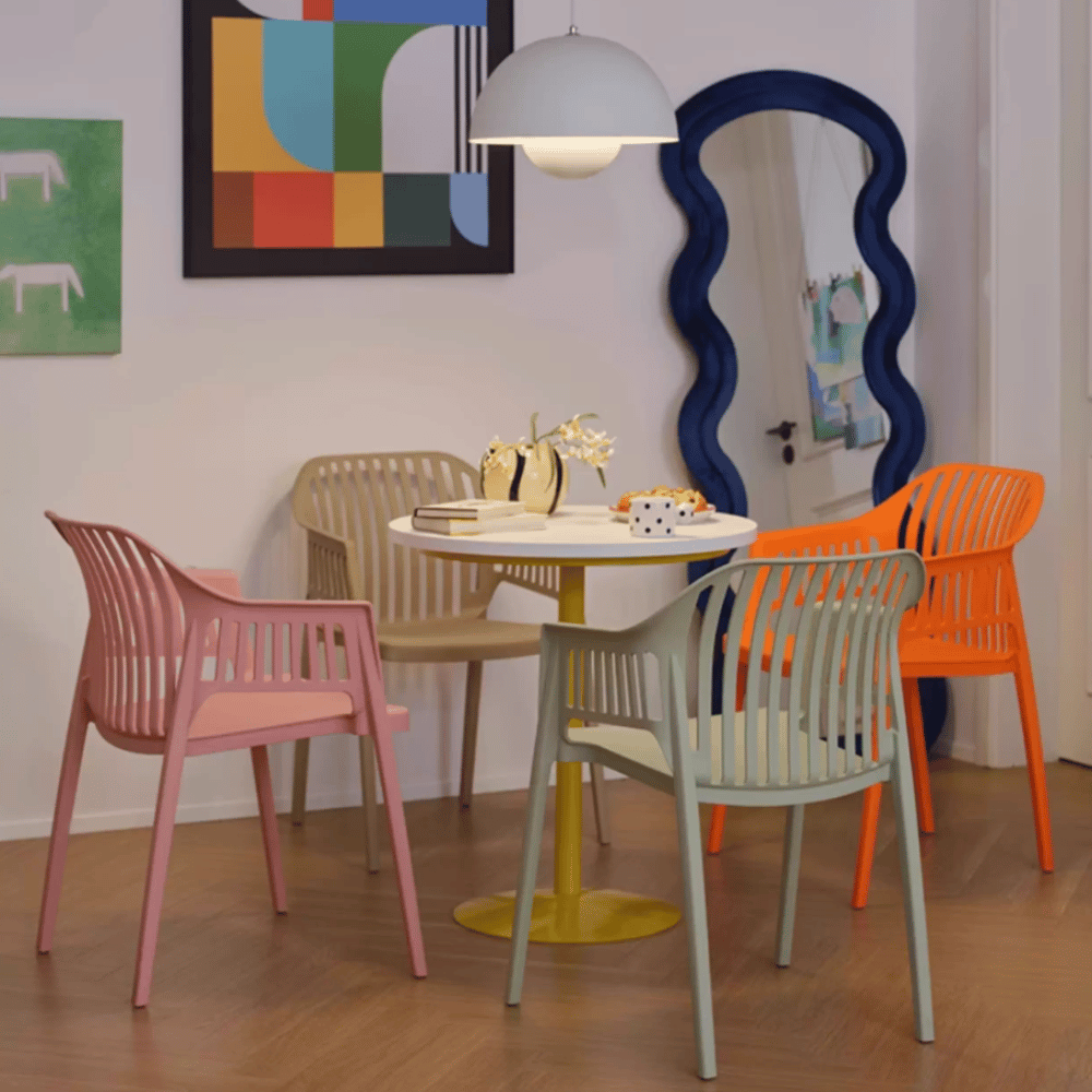 Aster Stackable Outdoor Plastic Armchair