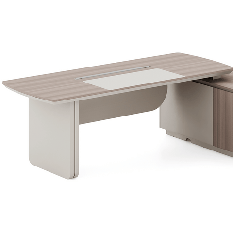 Astral-B Contemporary Wooden Executive Desk with Side Return Cabinet