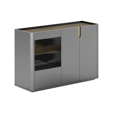 Atoms-D Premium Wooden Pantry Cabinet Sideboard