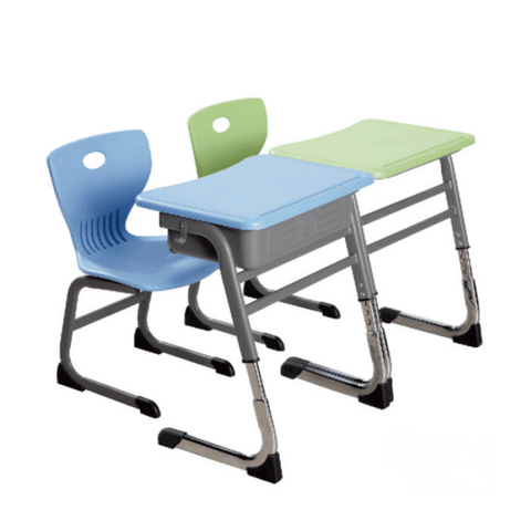 Axiom Adjustable Cantilever Student Desk and Chair Set