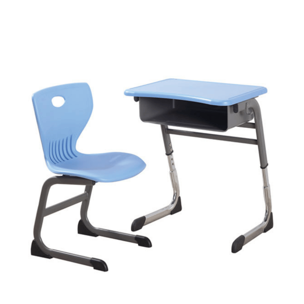 Axiom Adjustable Cantilever Student Desk and Chair Set