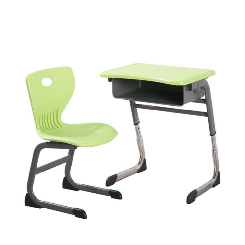 Axiom Adjustable Cantilever Student Desk and Chair Set