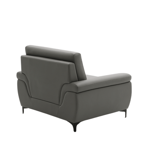 Babylon Single Seater Luxury Leather Office Lounge Sofa