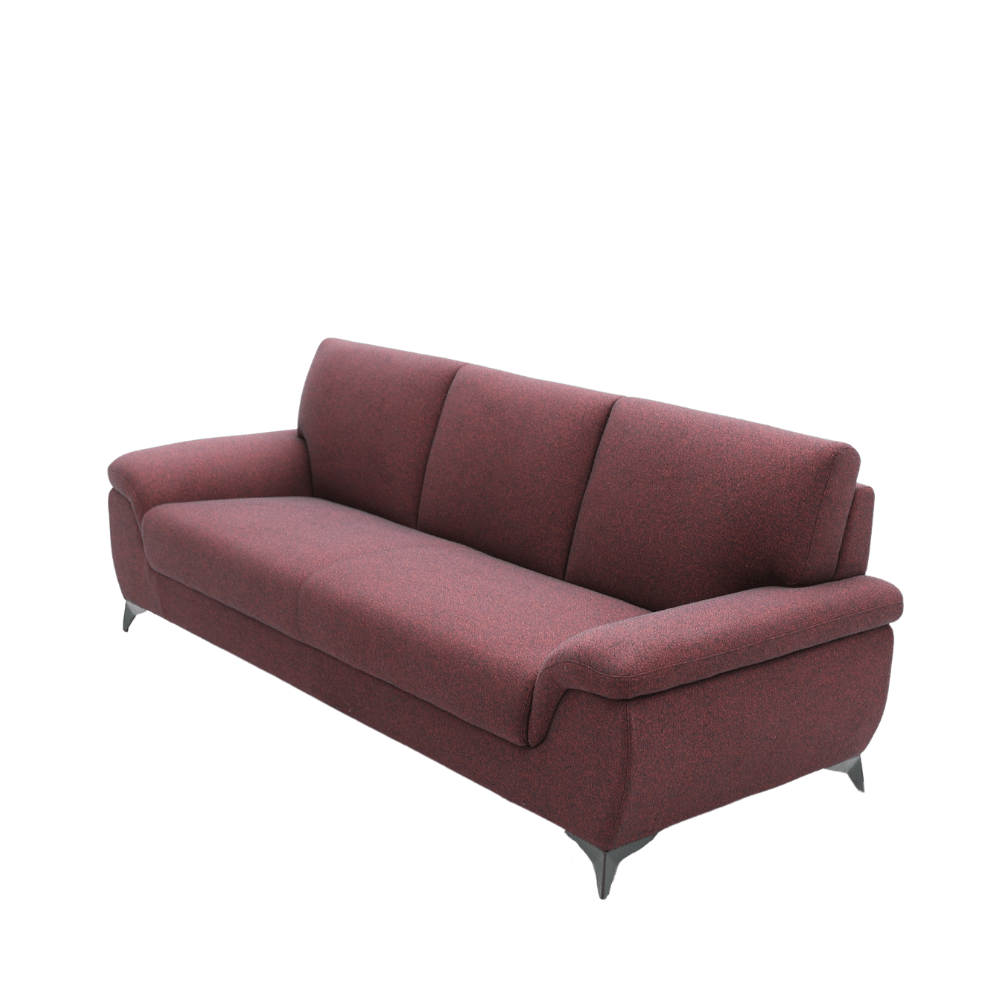 Babylon Three Seater Luxury Leather Office Lounge Sofa