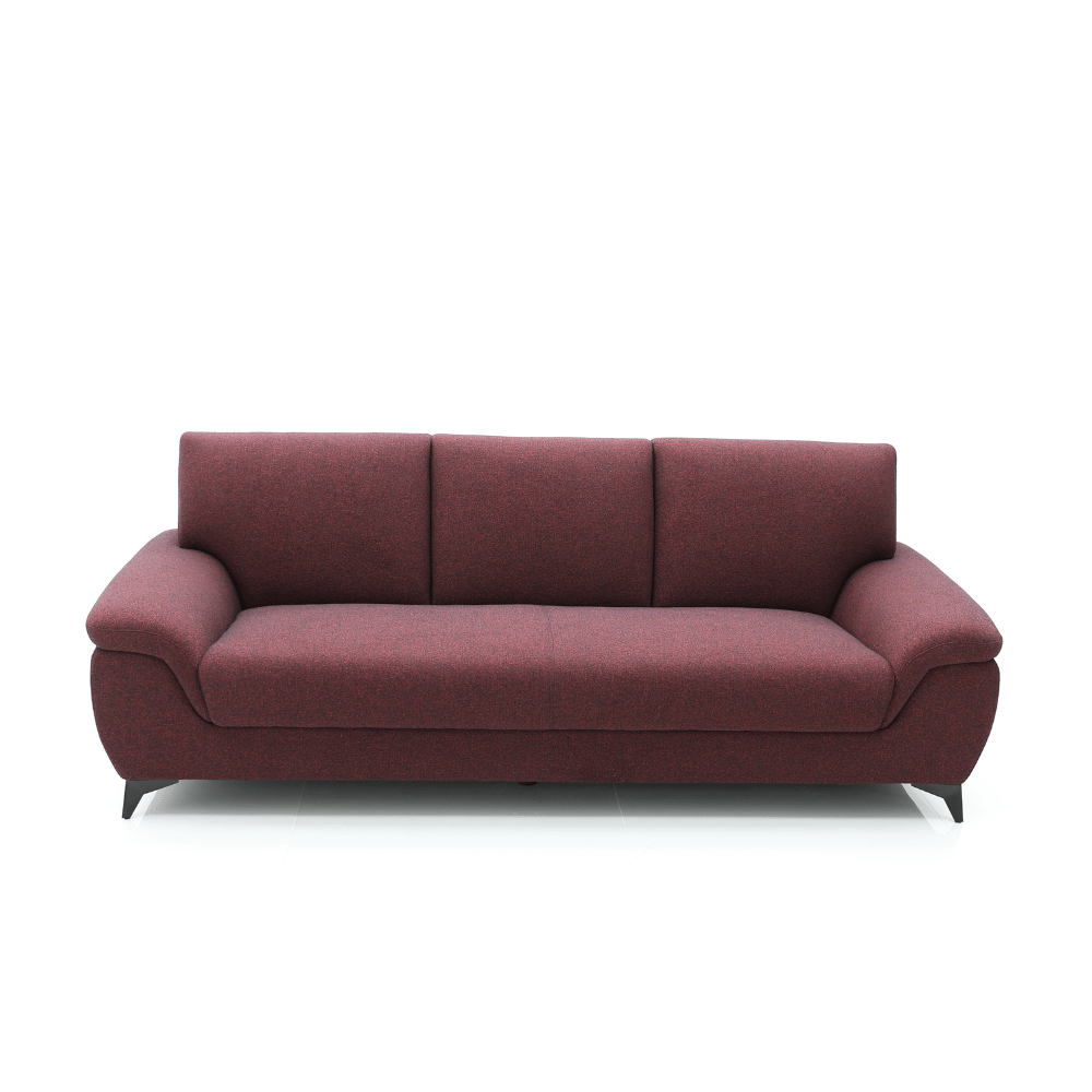 Babylon Three Seater Luxury Leather Office Lounge Sofa