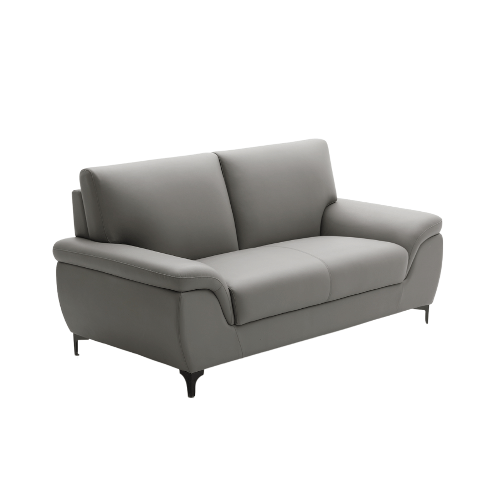 Babylon Two Seater Luxury Leather Office Lounge Sofa