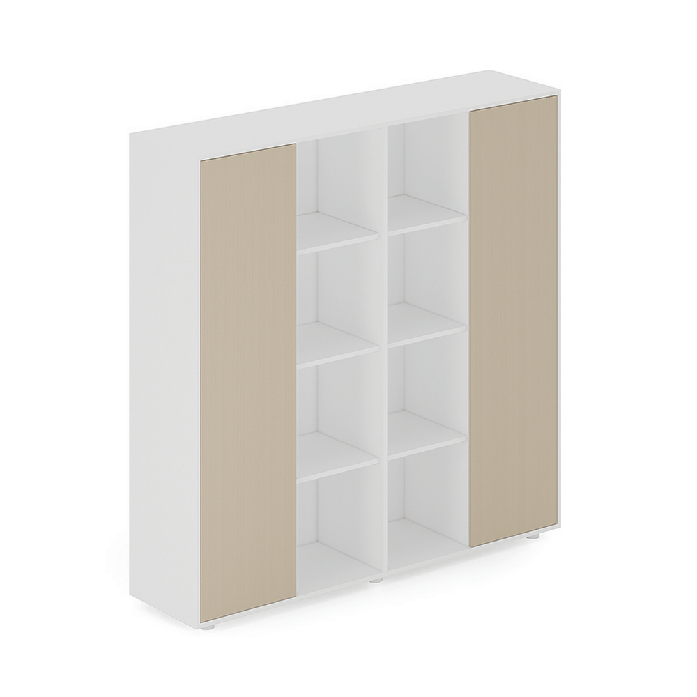 Beckett-A Executive Office Wooden Storage Cabinet Bookcase