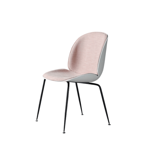 Beetle Modern Fabric Cushion Plastic Dining Chair