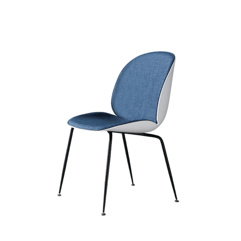 Beetle Modern Fabric Cushion Plastic Dining Chair