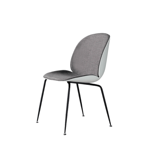 Beetle Modern Fabric Cushion Plastic Dining Chair