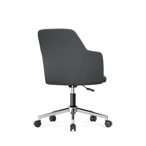 Belle Mid Back Office Fabric Swivel Conference Meeting Chair