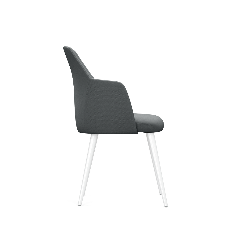 Belle Modern Office Fabric Dining Room Side Chair