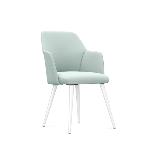 Belle Modern Office Fabric Dining Room Side Chair