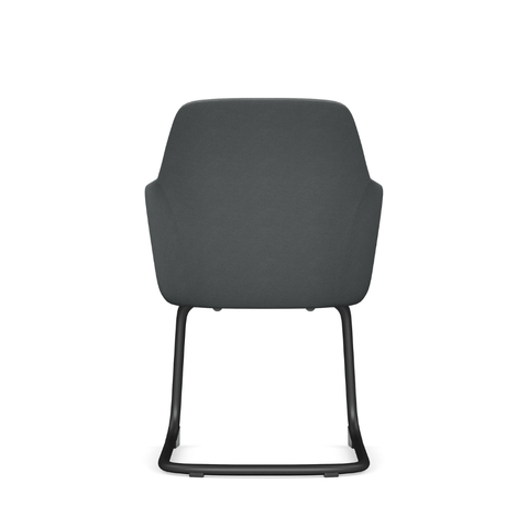 Belle-V Mid Back Office Fabric Conference Meeting Cantilever Chair
