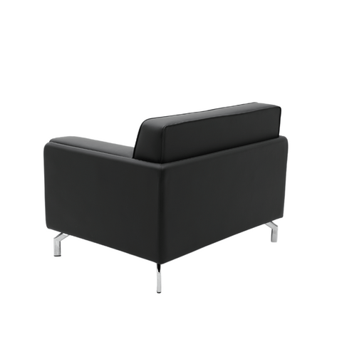 Bellice Single Seater Modern Office Leather Lounge Sofa