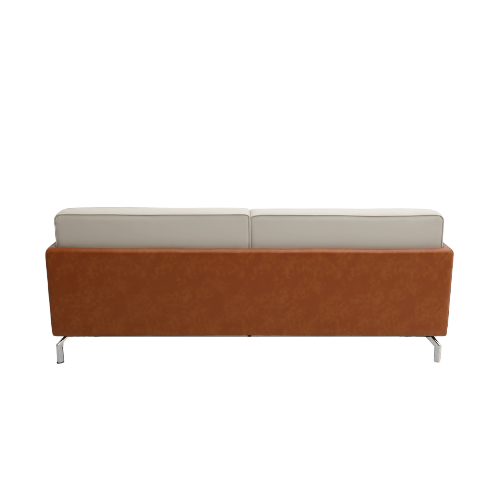 Bellice Three Seater Modern Office Leather Lounge Sofa