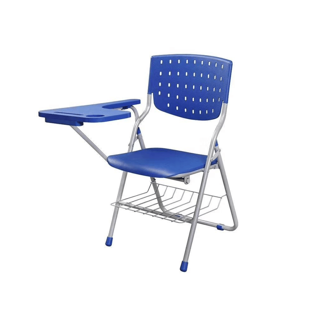 Benno Folding Chair with Writing Table & Storage