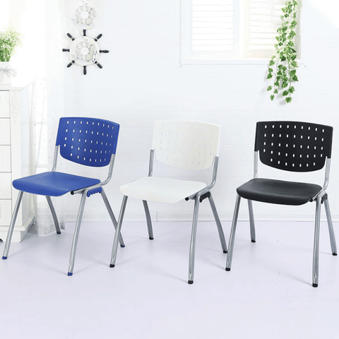 Benno Modular Metal Frame Plastic Stackable Chair