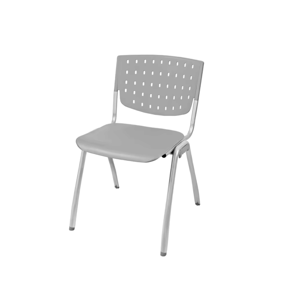 Benno Modular Metal Frame Plastic Stackable Chair