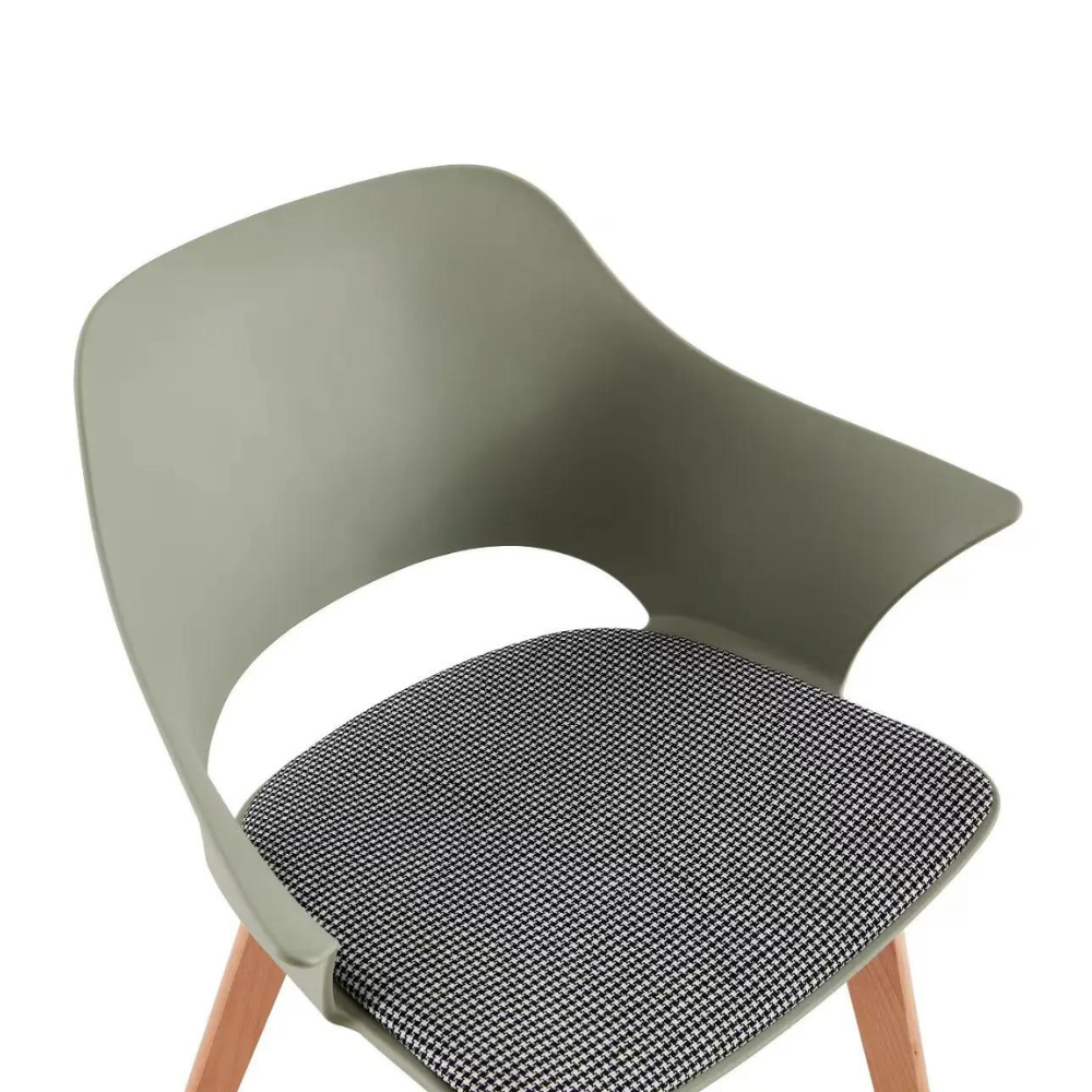 Beny Modern Plastic Cushion Side Chair - Gavisco Premium Office Furniture