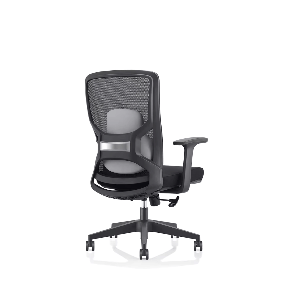 Beta-M Mid Back Ergonomic Office Chair with Memory Foam Cushion - Gavisco Office Furniture