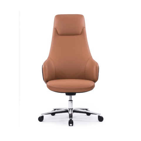 Bloom High Back Genuine Leather Executive Chair - Gavisco Office Furniture