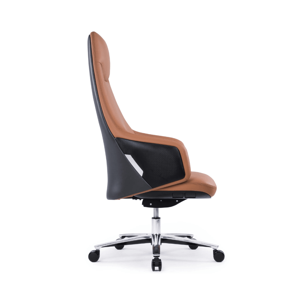 Bloom High Back Genuine Leather Executive Chair - Gavisco Office Furniture