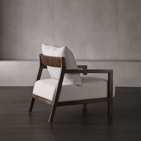 Bosco Solid Wood Lounge Sofa Armchair