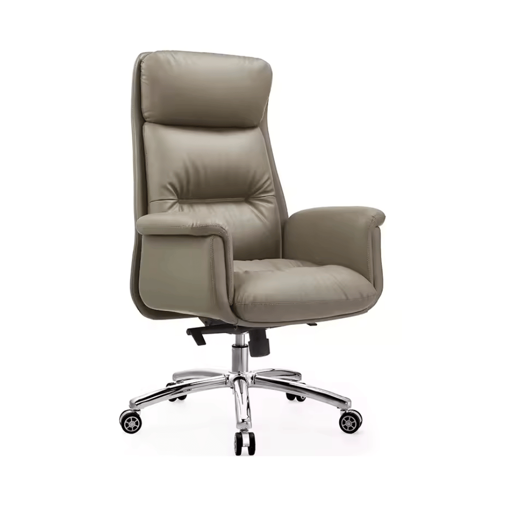 Bowie High Back Office Leather Executive Chair - Gavisco Office Furniture