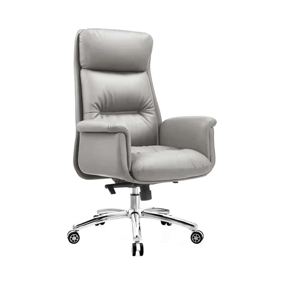 Bowie High Back Office Leather Executive Chair - Gavisco Office Furniture