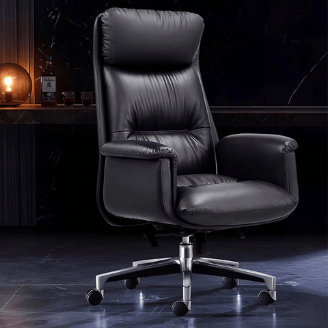 Bowie High Back Office Leather Executive Chair - Gavisco Office Furniture