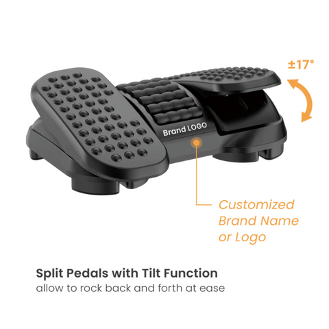 Brateck FR16-01 人體工學獨立調節式按摩腳踏 