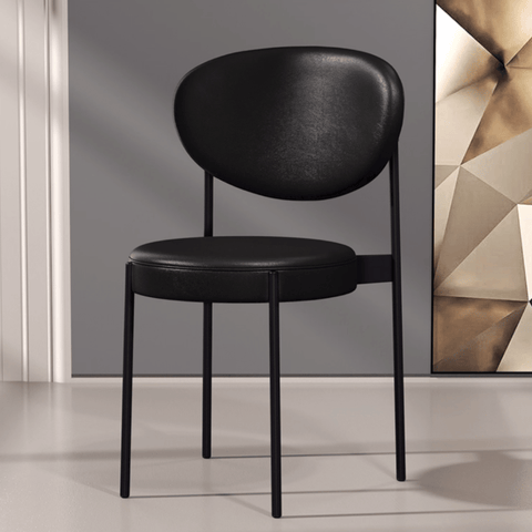 Brio Modern Minimalist Fabric Upholstered Dining Chair