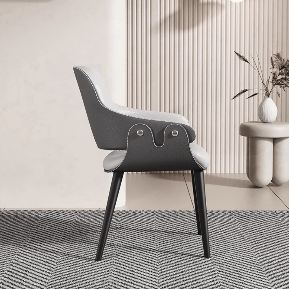 Bronco Leather Upholstered Dining Chair