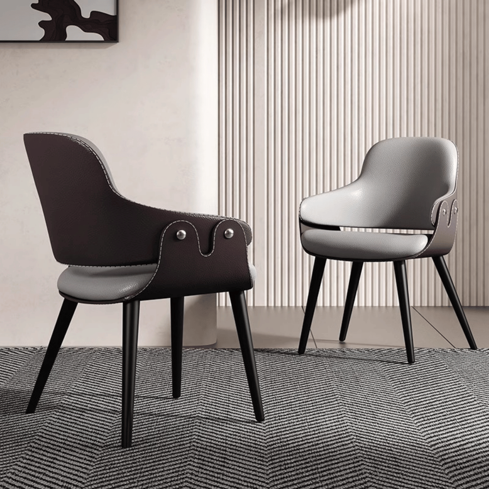 Bronco Leather Upholstered Dining Chair