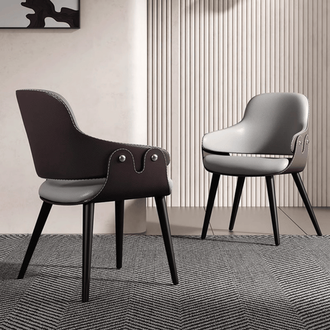 Bronco Leather Upholstered Dining Chair
